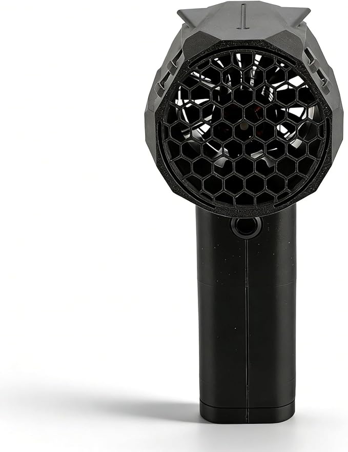 Jet Dry Mini Blower, 1.4KG Thrust, 64mm Brushless Motor, Stepless Speed Adjustable, Handheld Portable Electric Air Duster for Car, Keyboard Cleaning