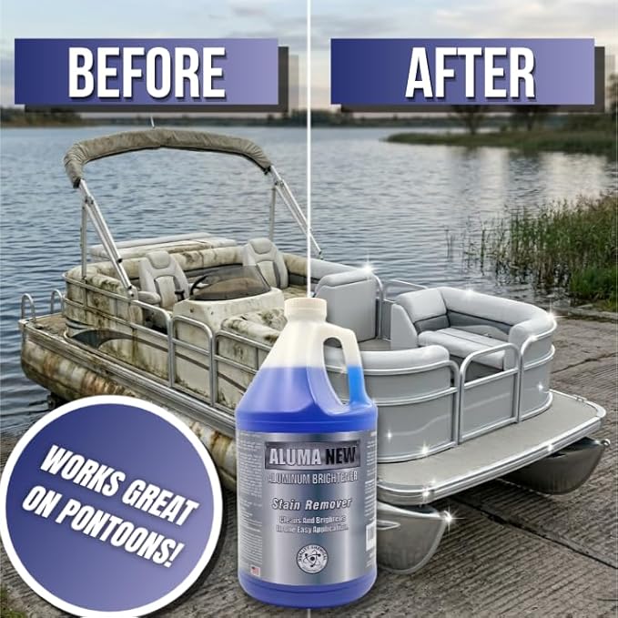 Aluminum Brightener/Stain Remover/Cleaner & Restorer/Made in USA/Quality Chemical / 1 Gallon (128 FL Oz)