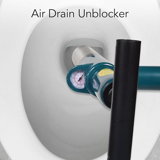 High Pressure Air Drain Blaster, Drain Clog Remover Toilet Plunger and Tub Drain Cleaner Opener, Sink Plunger for Bathroom Kitchen Bathtub Toilet Floor Drain Clogged Pipe