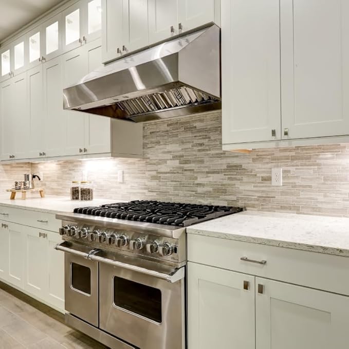 Nuvo Antique White Cabinet Makeover Kit - Easy DIY 7-Piece Set, Warm Cream, Long-Lasting Finish