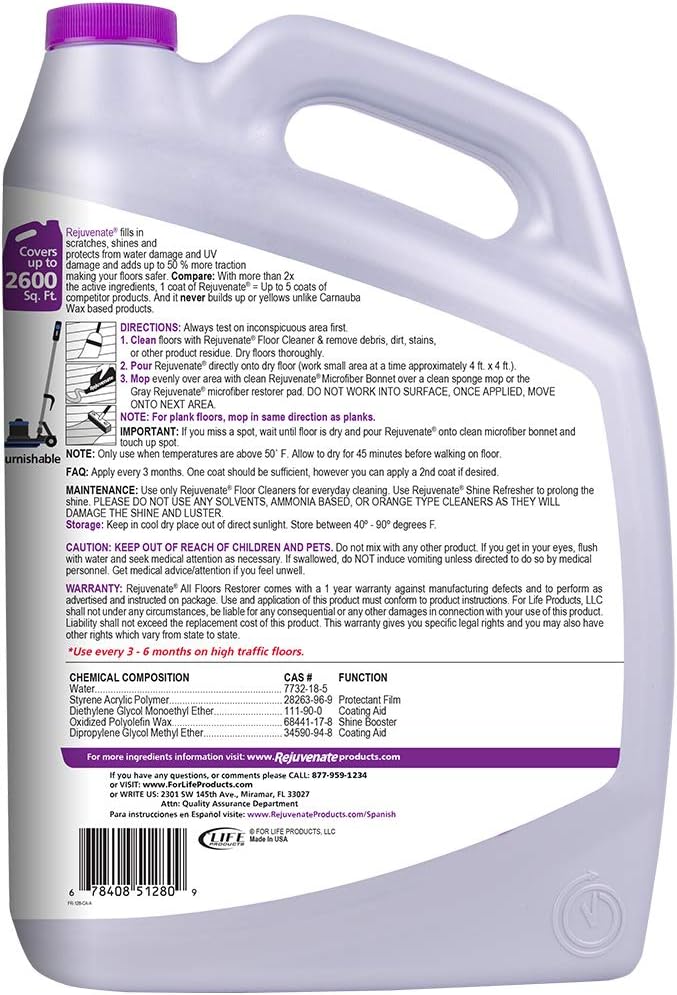 Rejuvenate All Floors Restorer Click N Clean Microfiber Restoring Pad