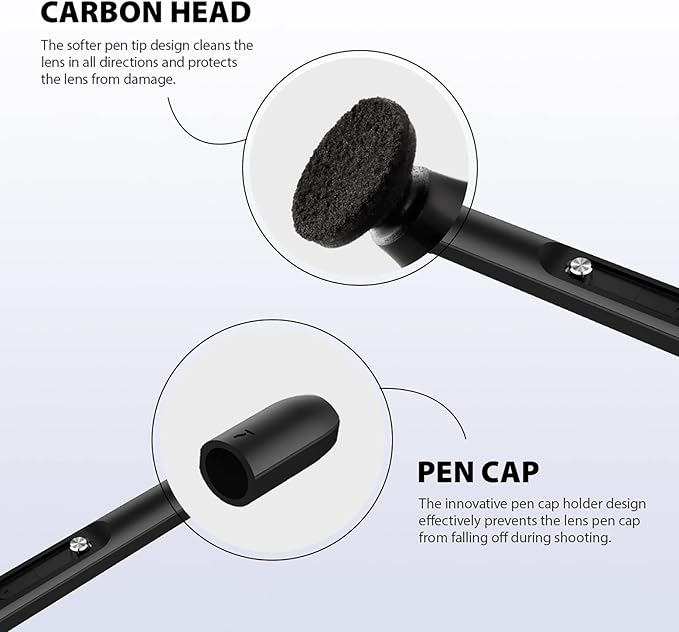 VSGO Electronic Air Blower V-P01E Professional Lens Cleaning Pen Lens Brush and VS-S04E Camera Sensor Cleaning Kit