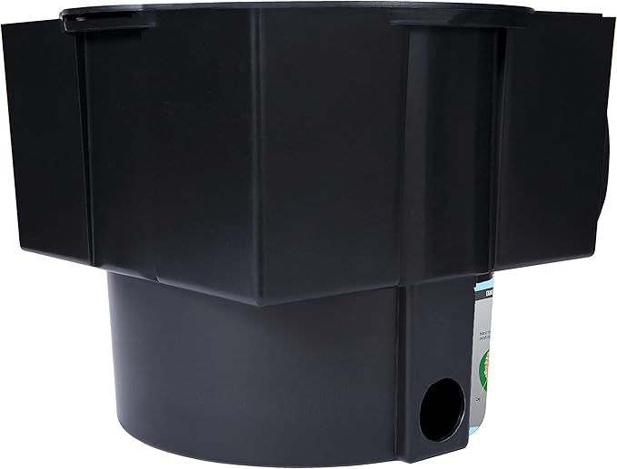 Tetra Pond In-Pond Skimmer, Skims Pond Debris Before It Sinks, BLACK 13.5 IN