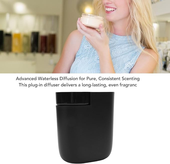 Pssopp Waterless Essential Oil Diffuser, App Aromatherapy Scent Air Machine for Home Offices Car Office Interior Rooms (US Plug)