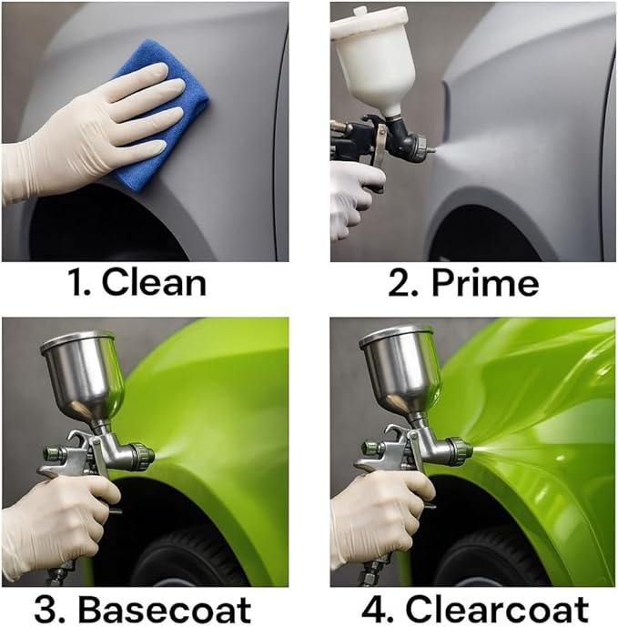 LiME LiNE Wax and Grease Remover – Multi-Surface Paint Prep Cleaner for Auto Body, Metal, Plastic, Fiberglass – Fast-Drying Solvent Degreaser Removes Wax, Tar, Adhesive & Contaminants (1 Quart)