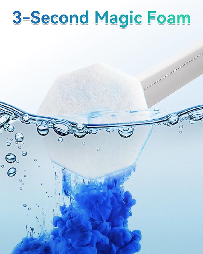 50count Wand Refills, Disposable Toilet Brush Heads for Cloro x Toilet Wand