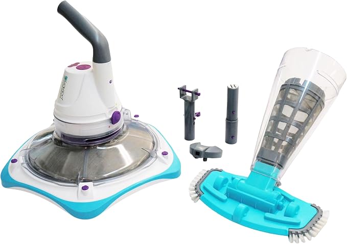 Kokido EV85CBX/17/US Telsa 85 Rechargeable Handheld Electric Pool Vacuum Set