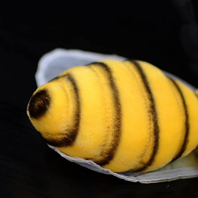 Large Bee Plush Toy - Lifelike Bee Stuffed Animals 16in, Realistic Bee Big Wings Toys, Simulation Bee Plushie Model Toy, Unique Plush Gift Collection for Kids