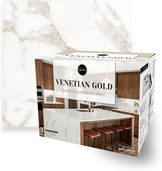 Giani Quartz Easy Epoxy Countertop Paint Kit (Venetian Gold)