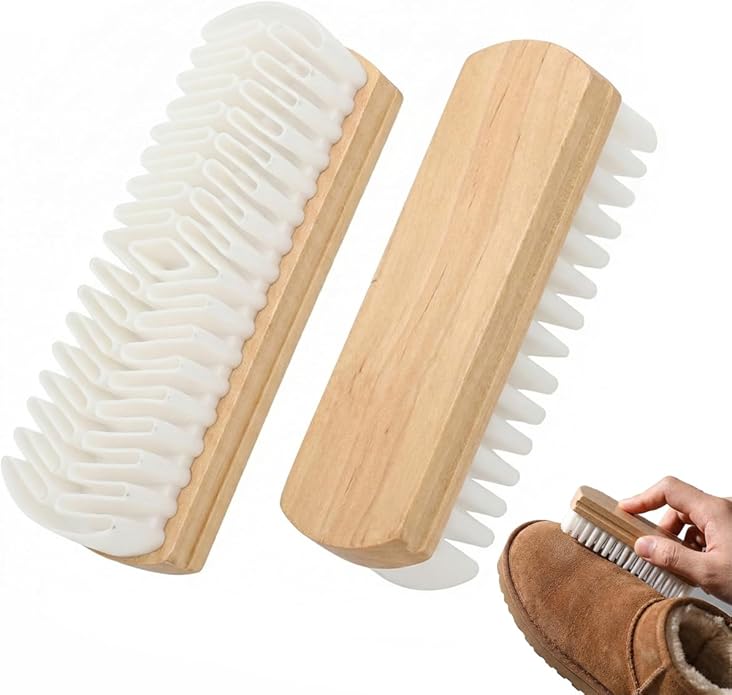Suede Shoe Cleaner Kit with Waterproof Protector Spray, Premium Suede Brush and Eraser