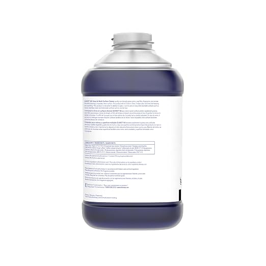 Diversey 100975197 Glance NA Glass and Multi Surface Cleaner, Non Ammoniated Streak Free Cleaner, JFill Concentrate, Unscented, 2.5 Liter