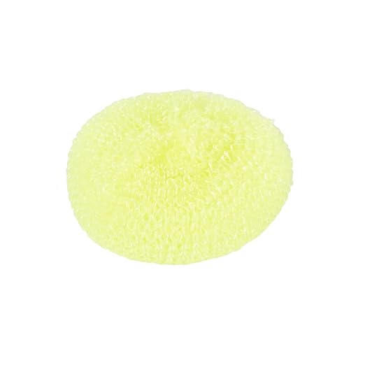 Restaurantware Plastic Dish Scrubbers 40 Pack 2.95 x 2.95 x 0.98 Inches Durable Non-Scratch Scrubbers Plastic Mesh Cleaning Pads Easy Grip Assorted Colors for Multi-Surface Cleaning