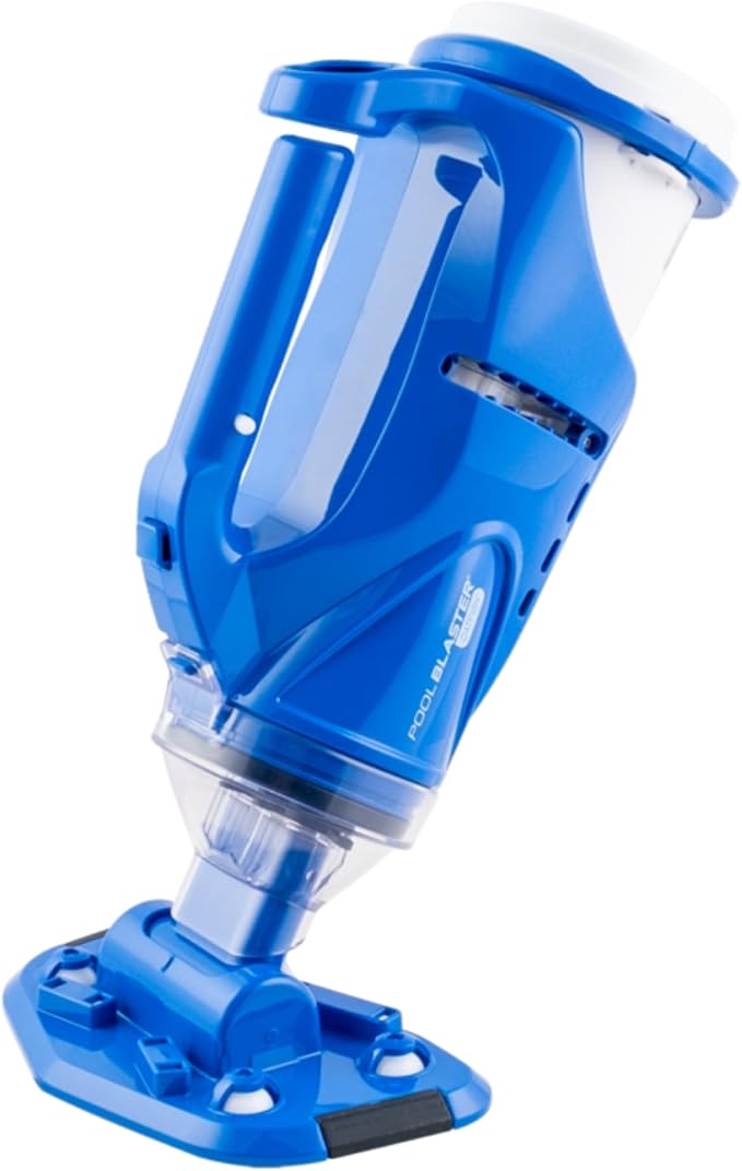 POOL BLASTER Catfish (Gen 2) Cordless Spa & Hot Tub Vacuum, More Power & Capacity, 45 Min Runtime, Spot Cleaning in Small Above Ground Swimming Pools, Rechargeable Spa Vac | Spa vacuum for hot tubs & spot cleaning small above ground pools, 45 minute ru...