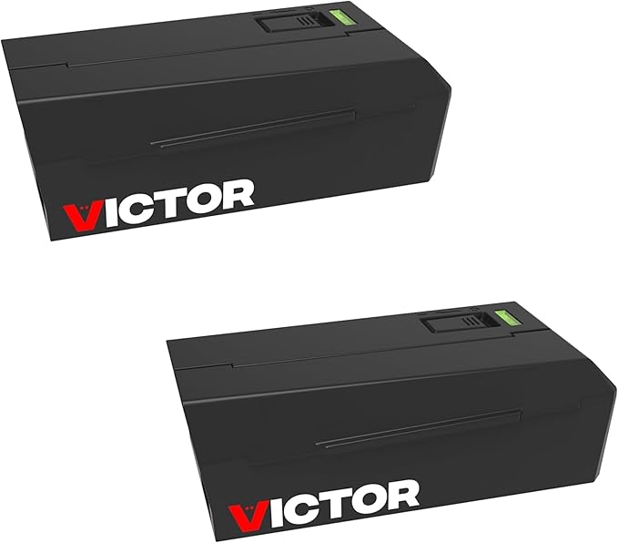 Victor Humane Mouse Traps Indoor for Home - M250BSR-2 - No Touch Electric Mouse Traps for Home, Pack of 2