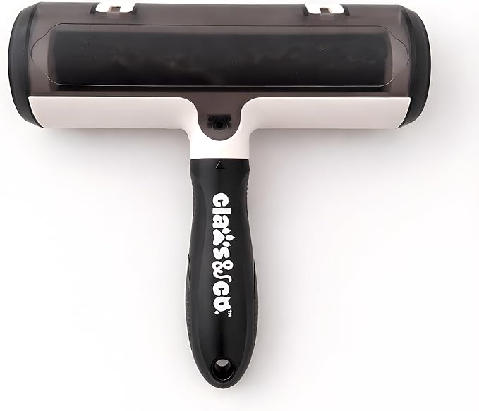 Claws & Co. Pet Hair Remover Roller: USA Owned Brand – Magic Pet Hair Removal Tool for Dog and Cat Hair – Reusable Lint Remover Roller Works on Clothes, Couches, Carpets and Car Seats