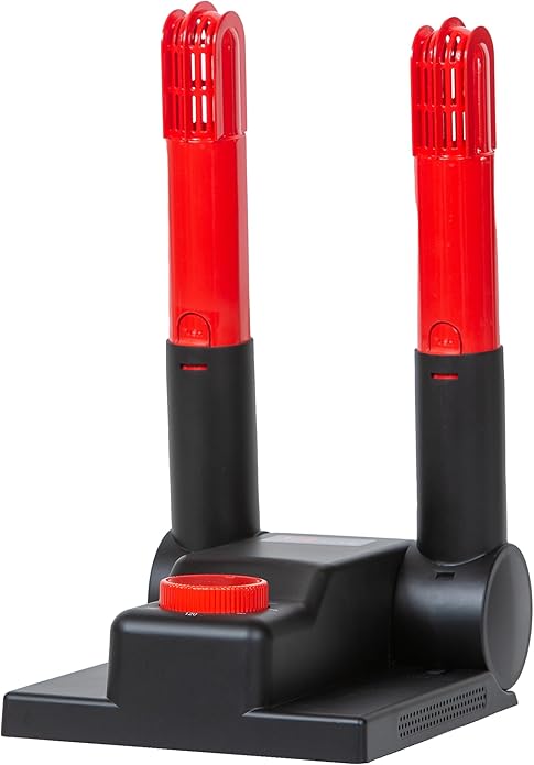 JobSite Portable Boot Dryer and Deodorizer – Fast Drying for Work Boots, Shoes, Boxing Gloves, Cleats & Ski Gear