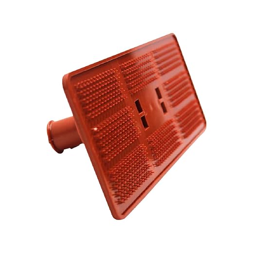 3M Doodlebug Floor Pad Holder, 9" x 3.75", Orange – Durable Plastic Holder for Cleaning Pads, Compatible with Standard Threaded Handles