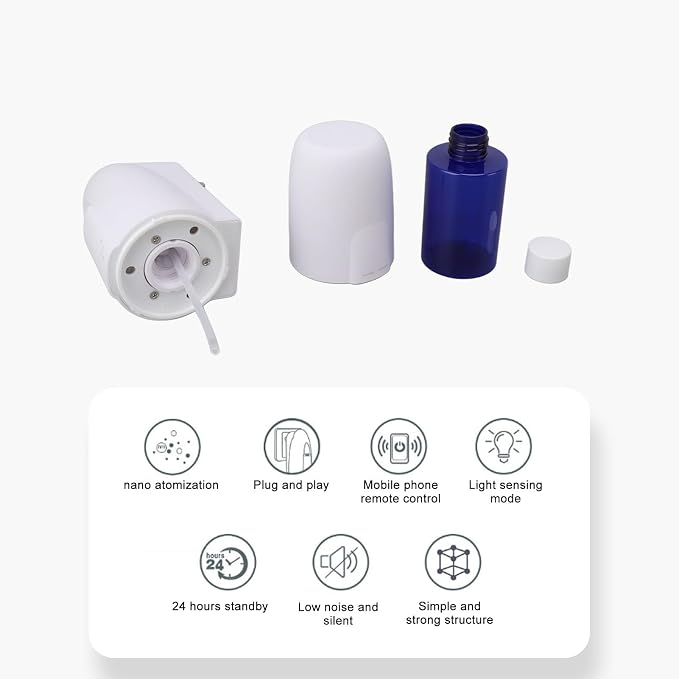 Upgraded Scent Air Machine, Smart Atomizing Essential Oil Diffuser, 100ML Plug in Aromatherapy Diffuser for Home, Hotel, Spa, Sauna