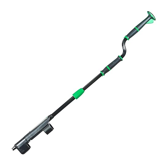 Unger Commercial Excella 18" Offset Starter Cleaning Kit - Ergonomic Floor Mop with Height Adjustable Pole and Refillable Dispensing Bottle - EFHC1