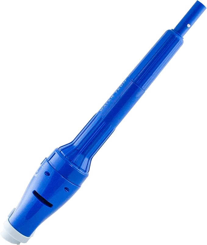 POOL BLASTER Aqua Broom Ultra Cordless Pool & Spa Vacuum w/Pole Set for Sand, Silt & Small Debris, Battery-Powered Handheld Hoseless - for Hot Tubs and Tight Spaces in Inground & Above Ground Pools