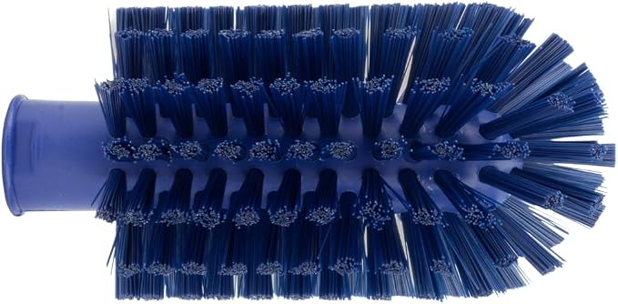 SPARTA Multi-Purpose Valve Brush Pipe Brush, Round Brush with Polyester Bristles, Color Coded for Commercial Cleaning, Kitchen, Restaurant, Bathroom, Plastic, 5.9 X 3 X 5.9 Inches, Blue