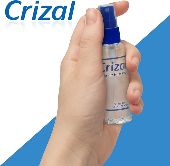 Crizal Eyeglass Lens Cleaning Spray – 10 Pack (2oz) – Safe for AR-Coated Lenses – Designed & Tested by the AR Coating Experts