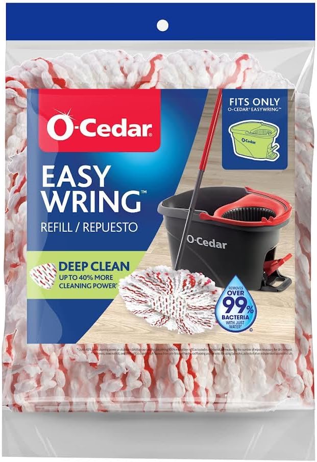 O-Cedar 2 Deep Clean Refills + 1 Citrus and 1 Lavender Pacs (Variety Pack)