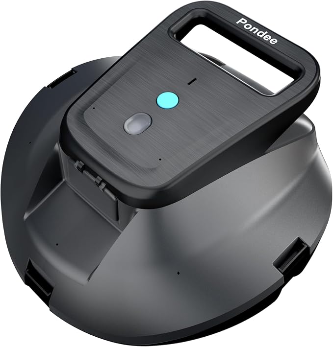 X1 Robotic Pool Vacuum, Cordless Pool Cleaner with 120-Min Runtime, Auto-Parking, 2.5h Fast Charging, for Above-Ground & Flat-Bottom Inground Pools up to 850 sq.ft