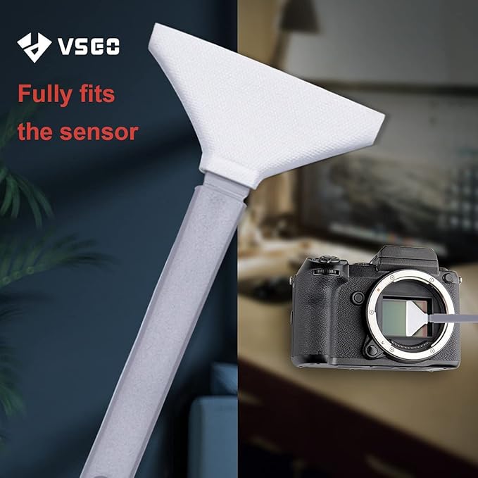 VSGO Electronic Air Blower V-P01E Professional Lens Cleaning Pen Lens Brush and VS-S04E Camera Sensor Cleaning Kit