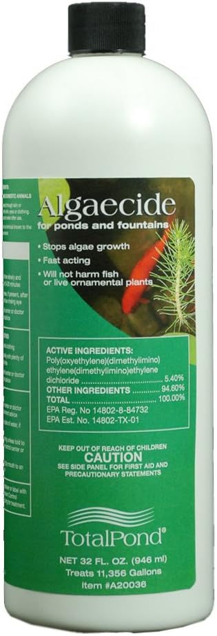 TotalPond A20036 Pond Algaecide, 32-Ounce