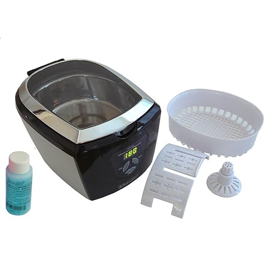 iSonic® Digital Ultrasonic Cleaner model CD7810A, to clean jewelry, eyeglasses, watch, etc. 110V 35W