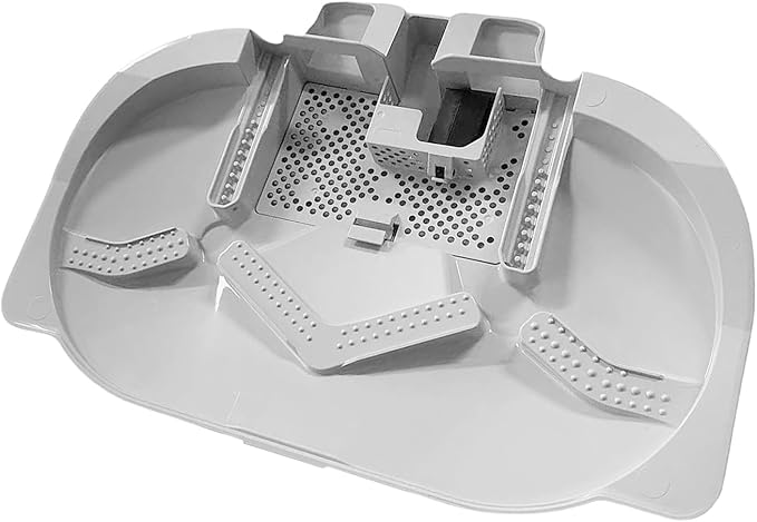 Cleaning tray bracket Compatible with roborock Qrevo S/Qrevo Pro/Qrevo Plus/QV 35A Vacuum Cleaner Mop Cleaning Station Tray Accessory(light gray 1pcs)