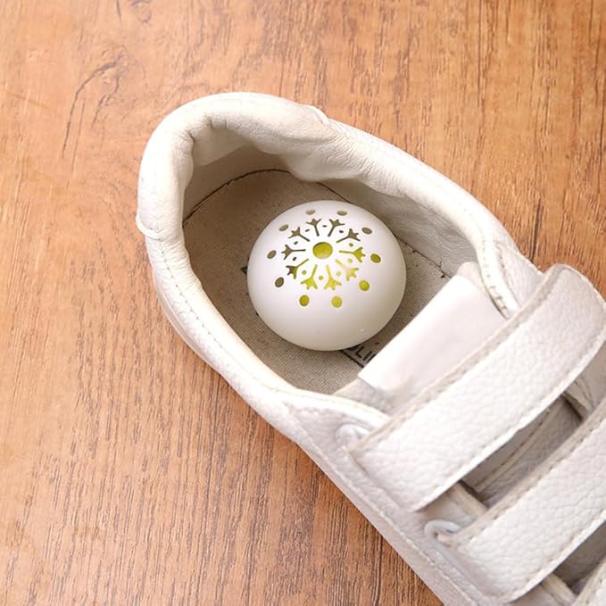LUOZZY 24 Pcs Shoe Deodorizer Balls Sneaker Odor Shoe Aroma Ball Remover for Refreshing Sneakers Gym Bags Lockers