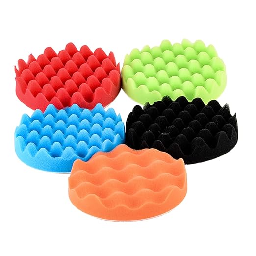 15pcs Professional Car Polishing Pads Wool Pads Grip Plate for Detailing