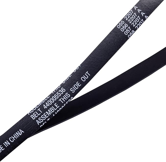1 Pc Brushroll and 2 Belts Replacement for Hoover Dual Power Max Pet Upright Cleaner FH54011, Compare to Rolling Brush Bar Part No. 440014278, Belt Part# 440005536
