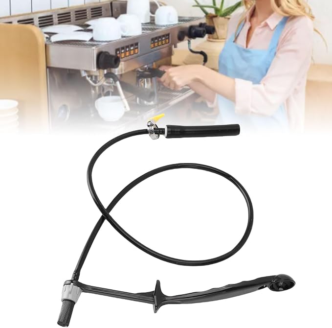 AYNEFY Steam Wand Descaling Brush Coffee Machine Brush Long Maintenance Tool Machines Steam Wand Cleaner 31.5 Inch Hose Scrubber for Replacement Supplies