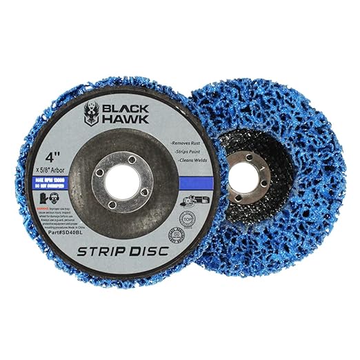 BHA Easy Strip Discs Clean and Remove Paint, Rust and Oxidation 4” x 5/8” - 5 Pack