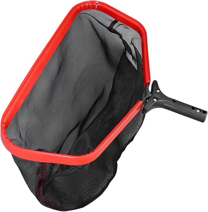 17.5 Pool Skimmer Net, Double Layer Bag Net, PVC Aluminum Alloy with Reinforced Frame for