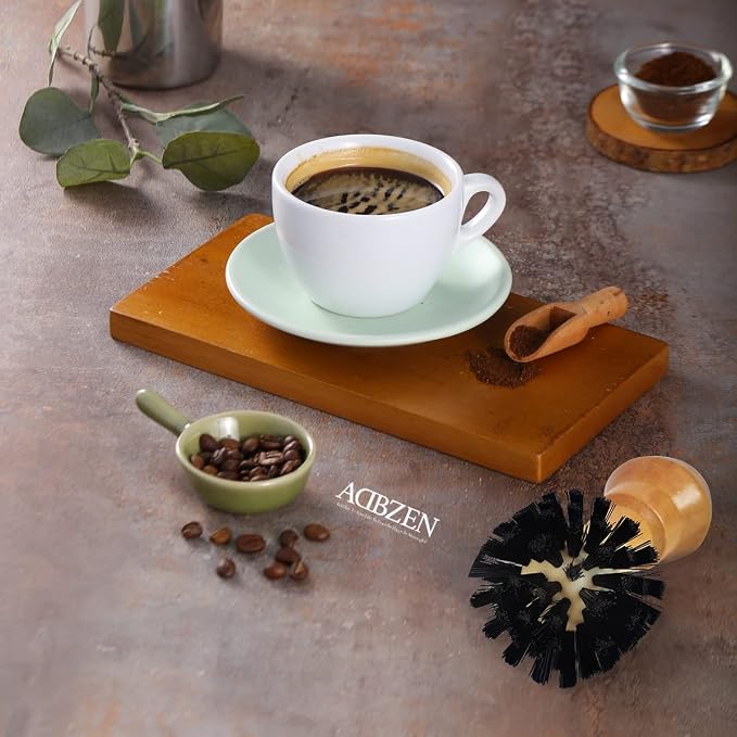 Coffee Filter Cleaning Brush of Coffee Espresso Machines Barista Tools Specially Designed for Coffee 51mm Portafilter Basket