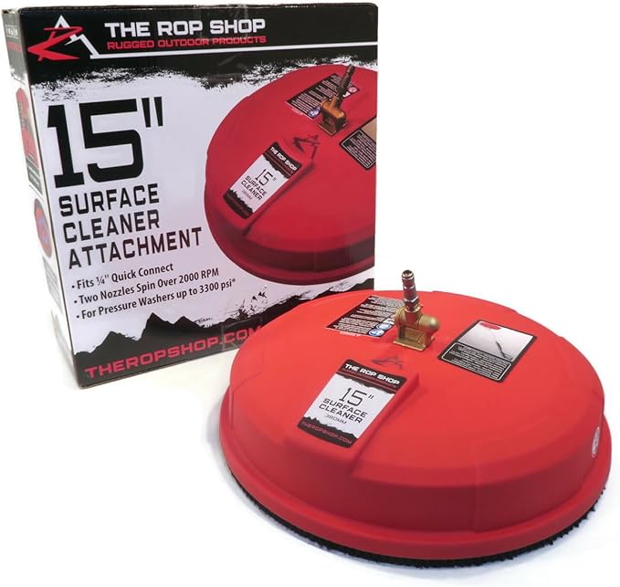 The ROP Shop | 15 inch Surface Cleaner Clean Brush Tool Machine Time-Saving Wand Attachment