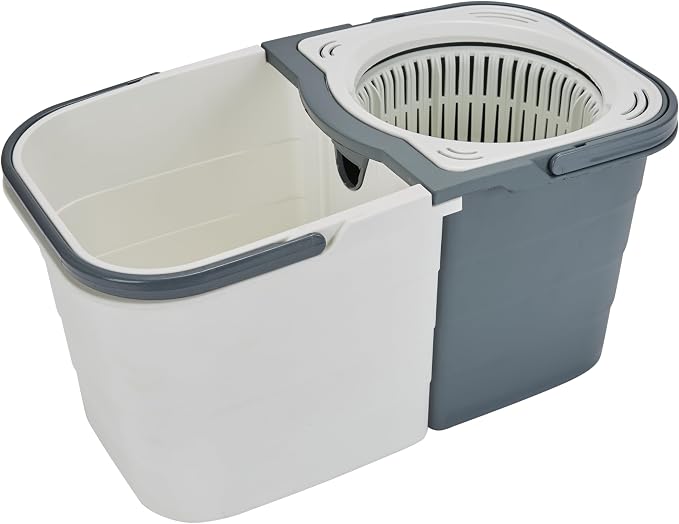 Kitchen Details 360 Deluxe Self-Wringing Mop with Detachable Bucket