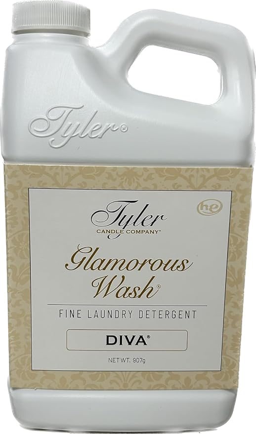 Tyler Glam Wash Laundry Detergent, Diva 907g, Liquid, 32 FL Oz