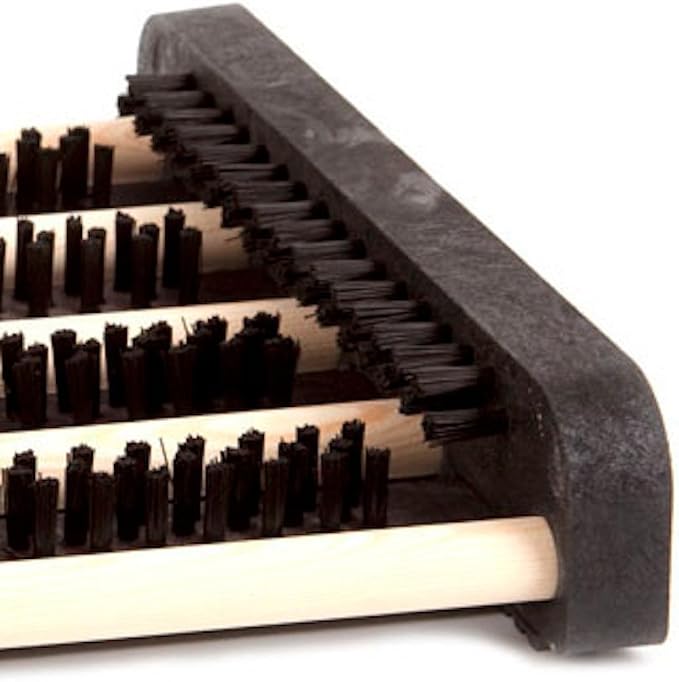 Boot Scraper / Shoe Scrubber - Doormat Scraper with Brush