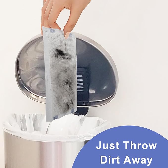 360° Heavy Duty Duster Refills for Swiffer,20 Count Duster Refills with 1 Handle + Mopping Pads Refills for Swiffer Wet Jet Mop - Thickness,Absorbent,24 Count