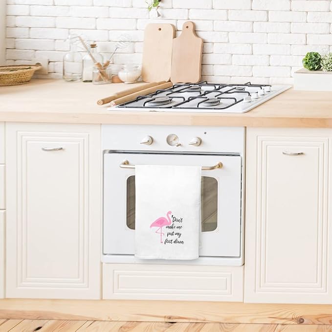 Style In Print Mothers Day Decor Flour Kitchen Towels Foot Down Deep Flamingo Crown Flower Me Birds Cleaning Supplies Dish Towels Design Only