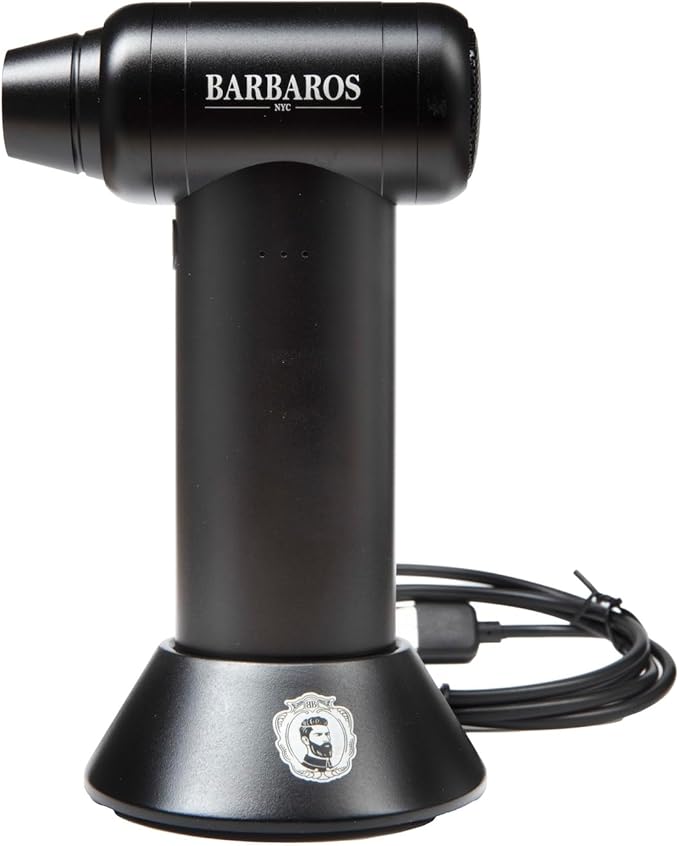 BARBAROS GT Air Blower & Duster with Charging Stand (Black)