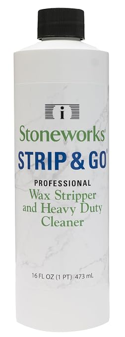 Strip & Go® (1 Pint) Sealer Stripper and Wax Remover for Stone and Tile