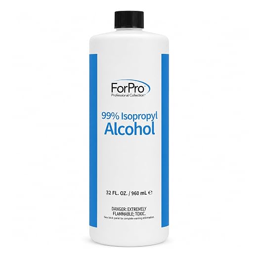 ForPro 99% Isopropyl Alcohol (IPA), 32 Fl Oz (960ml) – Pure & Unadulterated Concentrated Alcohol