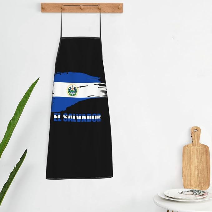 Venezuela Flag Unisex Kitchen Bib Apron Barbershop Coffee Shop With Adjustable Apron