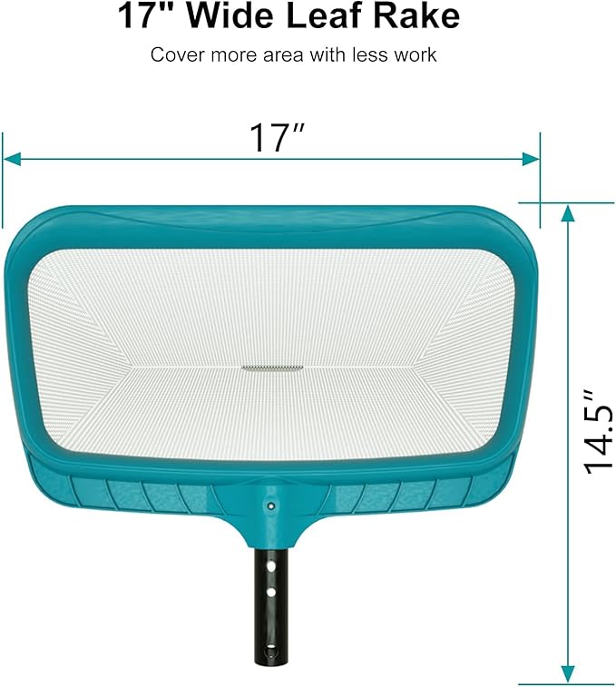 POOLWHALE Pool Skimmer & Pool Rake Net
